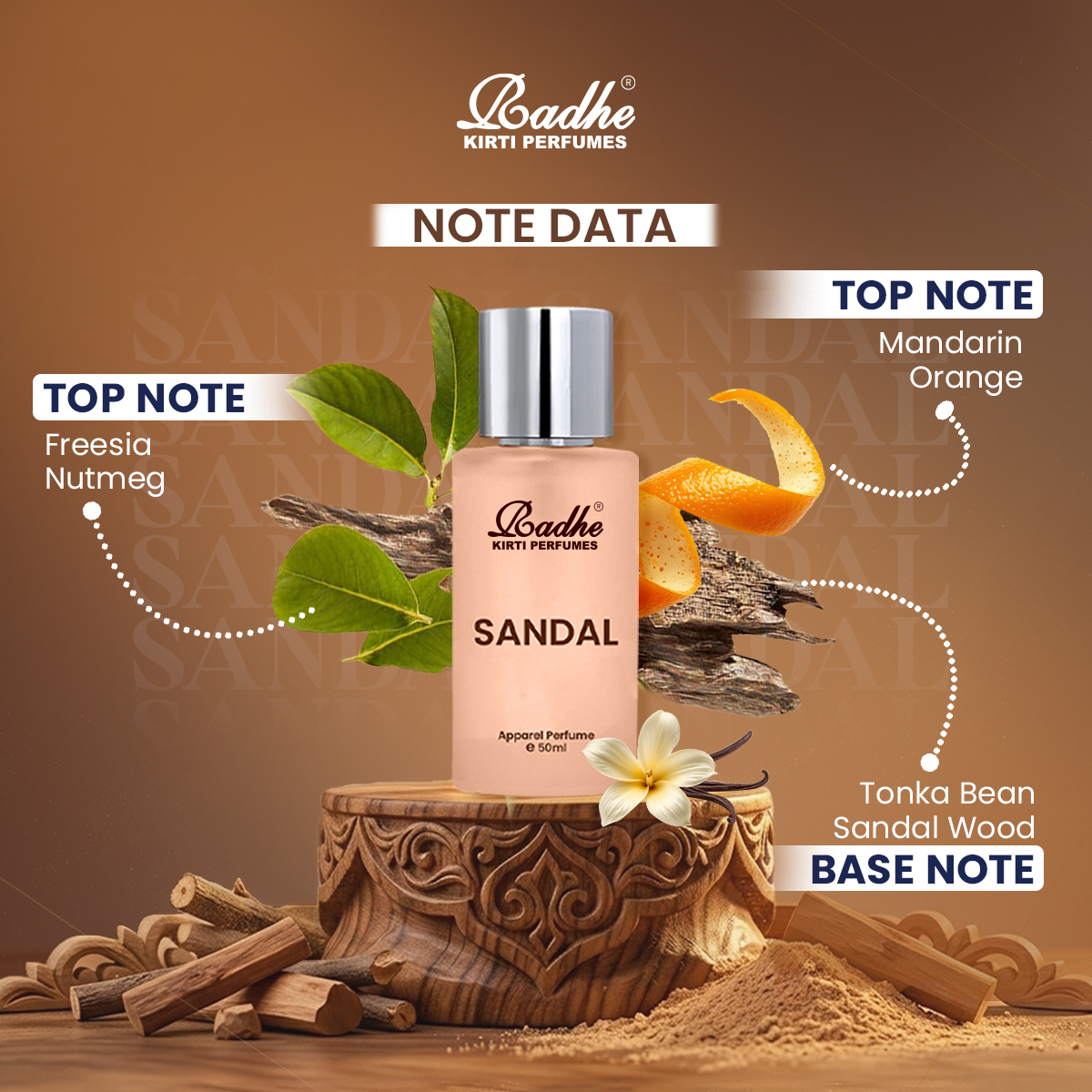 Sandal Premium Perfume 50ml