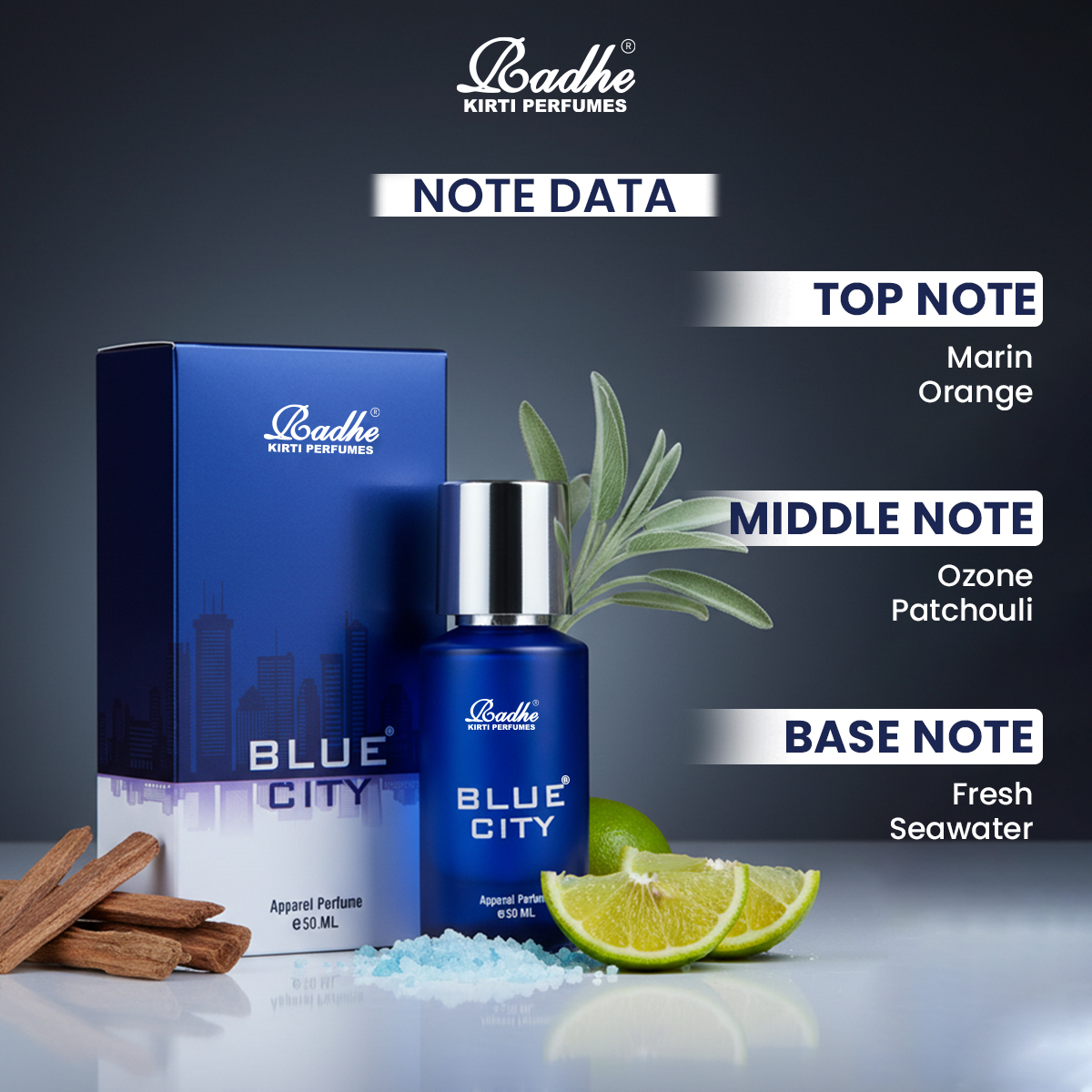 Blue City Premium Perfume 50ml