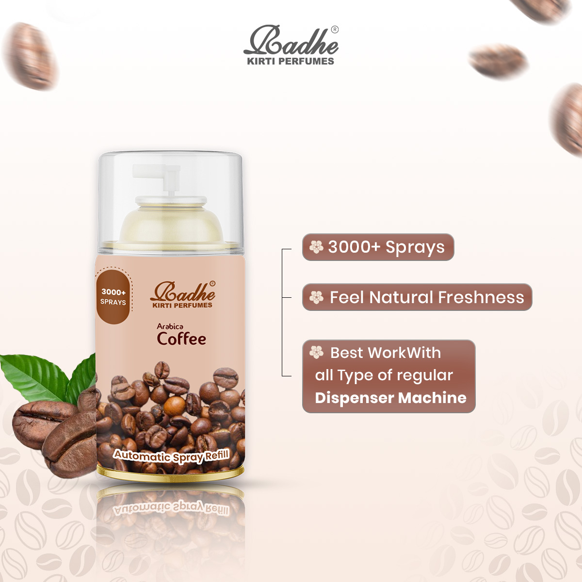 Arabica Coffee Automatic Spray Refill 265ml