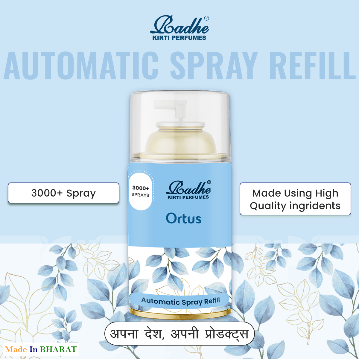 Ortus Automatic Spray Refill 265ml